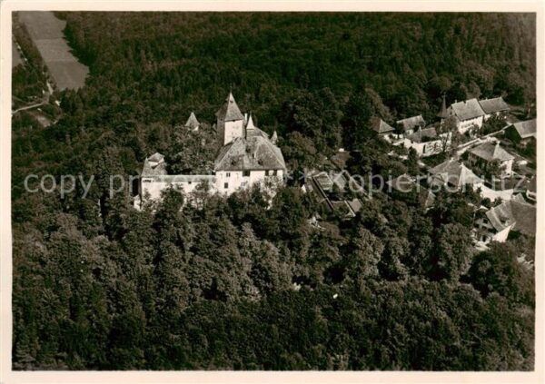 Kyburg ZH Schloss Kyburg Fliegeraufnahme