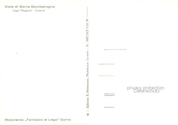 Gerra TI Gambarogno Lago Maggiore – Bild 2