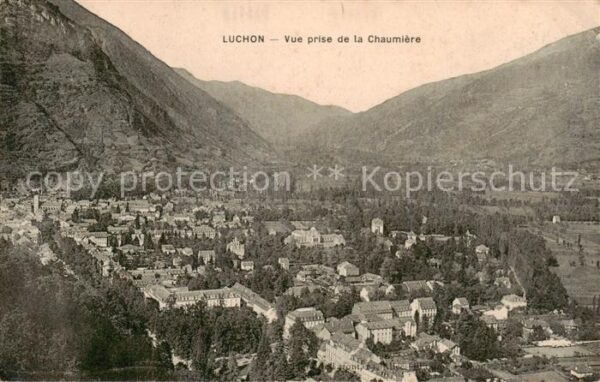 Luchon Haute-Garonne Vue prise de la Chaumiere