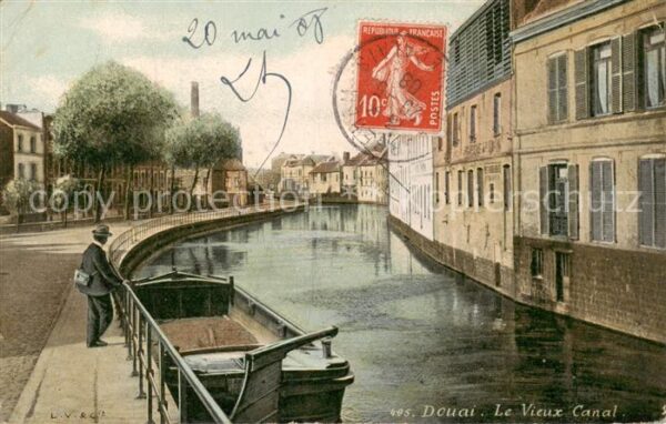 Douai 59 Nord Le Vieux Canal