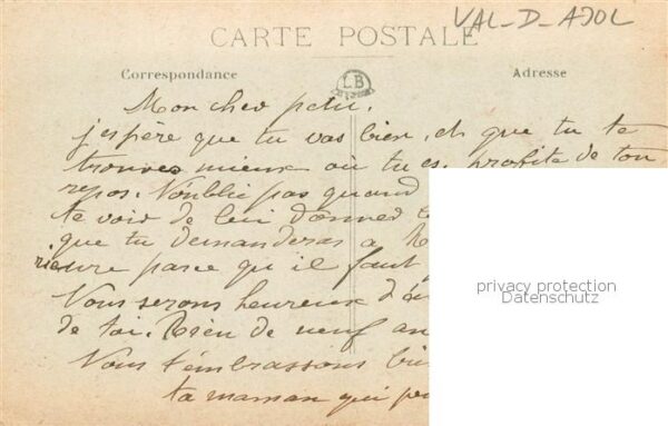 Val-d Ajol Le 88 Vosges Terrasse de la Feuillee Nouvelle et Vue – Bild 2