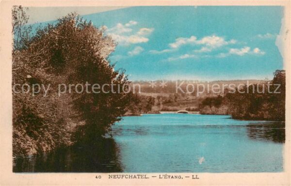 Neufchatel 02-sur-Aisne Etang