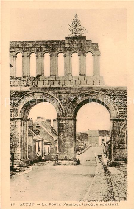 Autun 71 La Porte d’Arroux