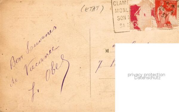 Clamecy 58 Nievre Un coin du Beuvron – Bild 2