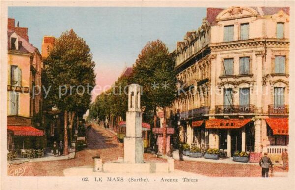 Le Mans Sarthe Avenue Thiers
