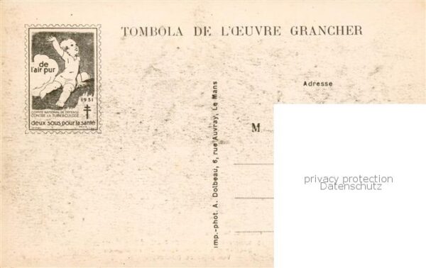 Parigne-l Eveque Sanatorium de Parigne Section des Homme – Bild 2