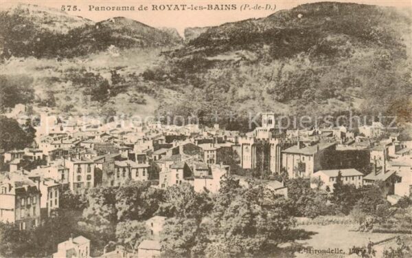 Royat 63-les-Bains Panorama