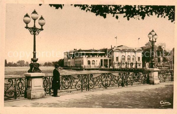 Enghien-les-Bains 95 Val-d Oise Le Casino et la Jetee