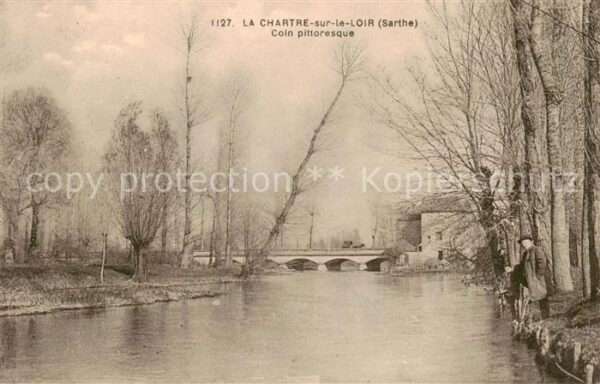 La Chartre-sur-le-Loir 72 Sarthe Coin pittoresque