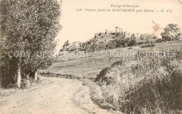 Montmorin Hautes-Alpes Chateau feodal de Montmorin