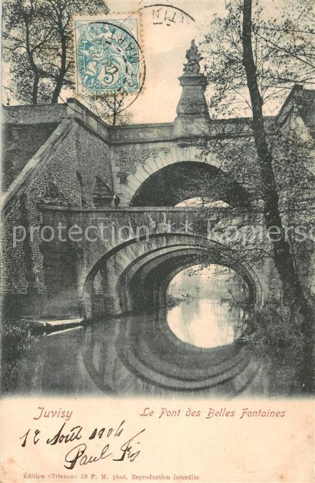 Juvisy-sur-Orge 91 Essonne Le Pont des Belles Fontaines