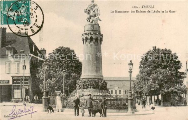 Troyes 10 Le Monument des Enfants de l’Aube et la