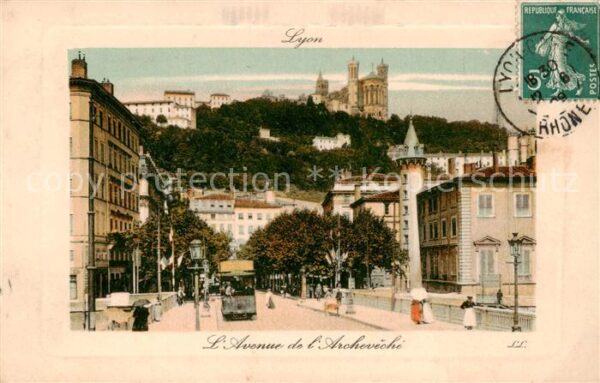 Lyon France Avenue de l'Archeve