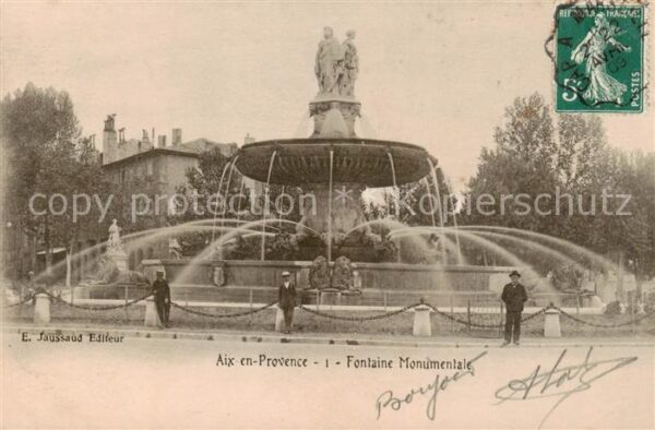 Aix-en-Provence 13 Fontaine Monumentale
