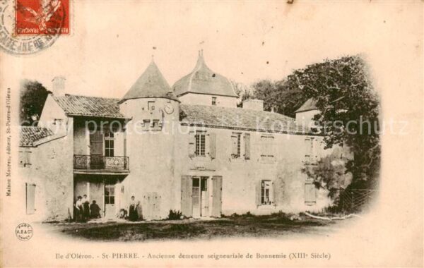 St Pierre  d Oleron 17 Charente-Maritime Ancienne demeure seigneuriale de Bonnev