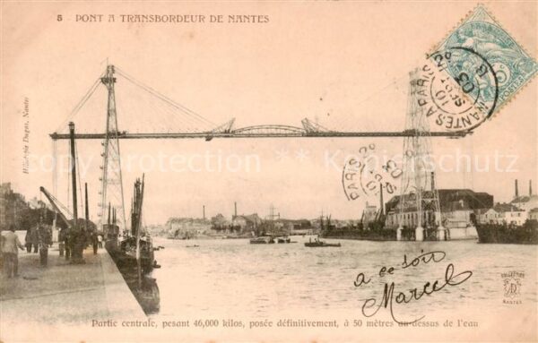 Nantes 44 Pont a Transbordeur