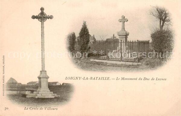 Loigny-la-Bataille 28 Eure-et-Loir Le Monument du Duc de Luynes La Croix d