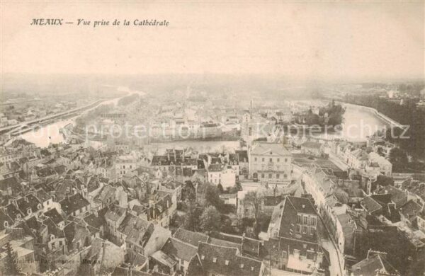 Meaux 77 Vue prise de la Cathedrale