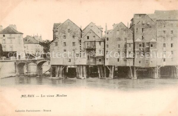 Meaux 77 Les vieux Moulins
