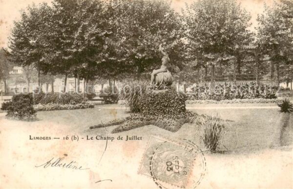 Limoges 87 Le Champ de Juillet