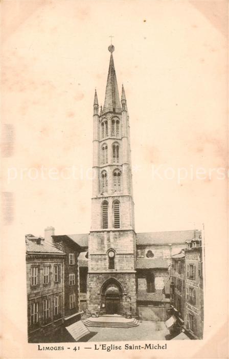 Limoges 87 Eglise Saint Michel