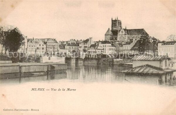 Meaux 77 Vue de la Marne