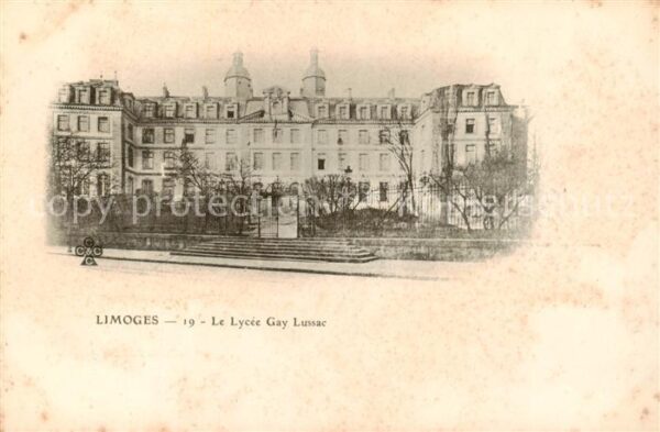 Limoges 87 Le Lycee Gay Lussac