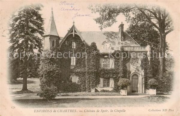Chartres 28 Chateau de Spoir la Chapelle