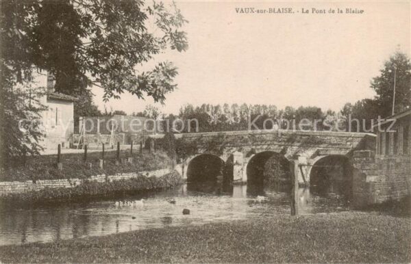 Vaux-sur-Blaise 52 Haute-Marne Pont de la Blaise