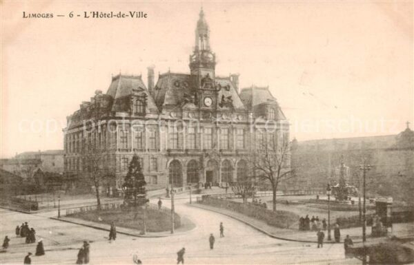 Limoges 87 Hôtel de Ville Rathaus
