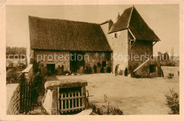 Haute Cour Hautecour Verosvres 71 Saone- Maison ou naquit Ste Marguerite Marie