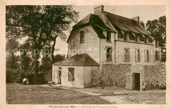 Blainville-sur-Mer 50 Manche Colonie de Vacances Varatat