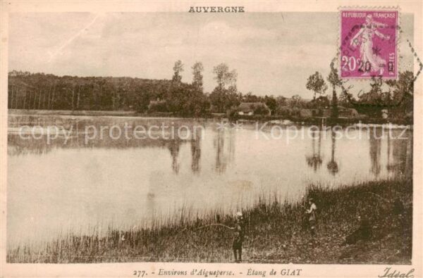 Aigueperse 63 Puy-de-Dome Etang de Giat