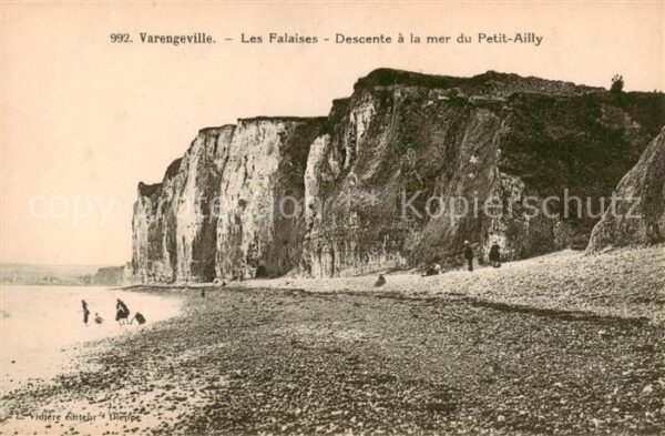 Varengeville-sur-Mer 76 Seine-Maritime Les falaises descente a la mer du Petit