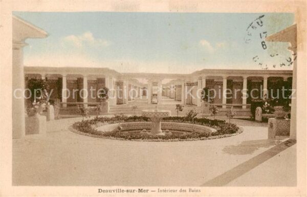 Deauville-sur-Mer Interieur des Bains