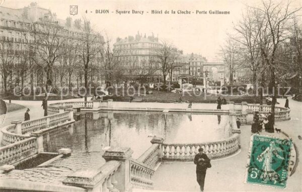 Dijon 21 Cote-d Or Square Darcy Hotel de la Cloche Porte G