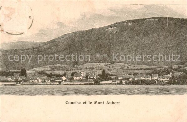 Mont Aubert Concise et le Mont Aubert