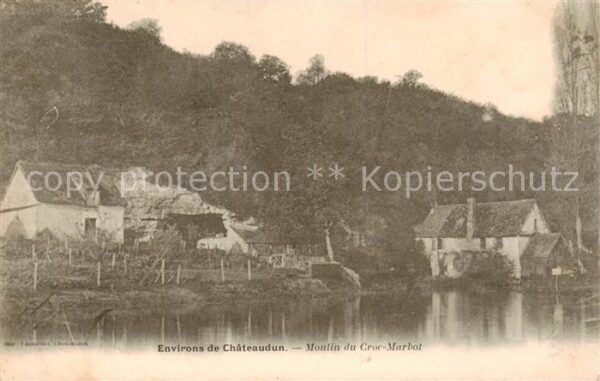 Chateaudun 28 Eure-et-Loir Moulin du Croc Marbot