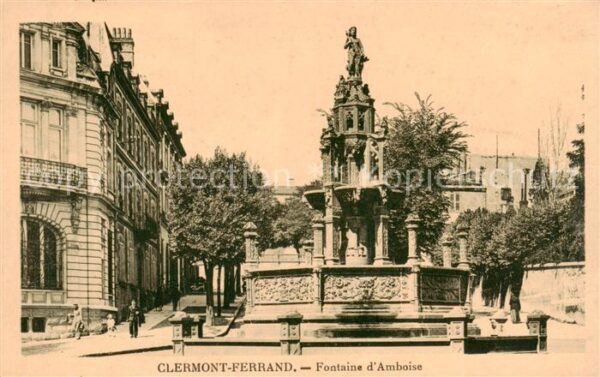Clermont  63-Ferrand Fontaine d_Amboise