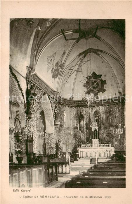 Remalard 61 Orne Eglise Souvenir de la Mission 1930