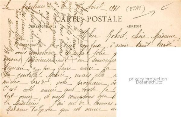 Remalard 61 Orne Eglise Souvenir de la Mission 1930 – Bild 2