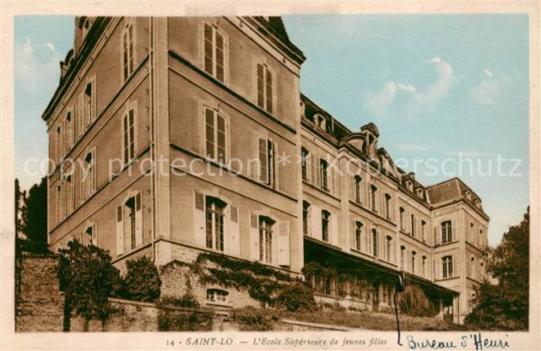 Saint-Lo 50 Manche Ecole Superieure de jeunes filles
