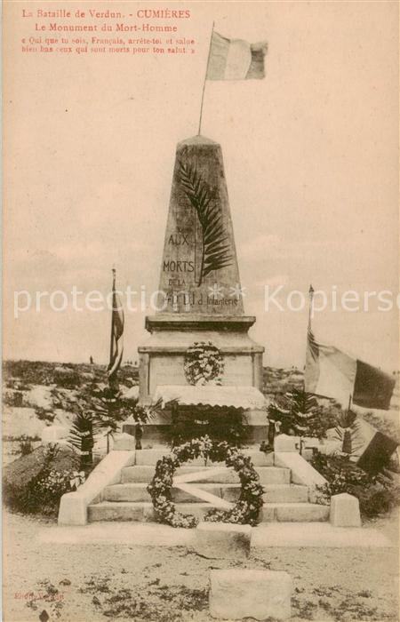 Cumieres La Bataille de Verdun Le Monument du Mo