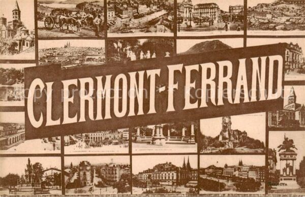 Clermont  63-Ferrand Vue partielle