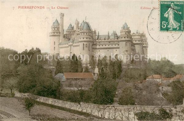 Pierrefonds 60 Oise Le Chateau