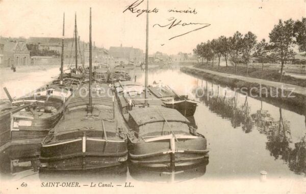 Saint-Omer Pas-de-Calais Le Canal