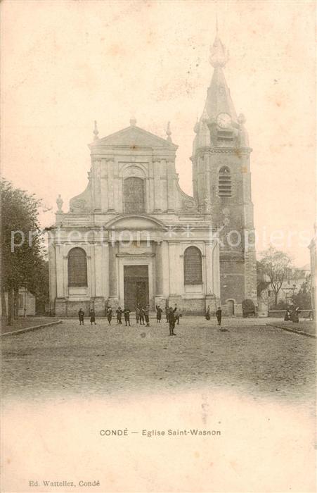 Conde Indre Eglise Saint Wasnon