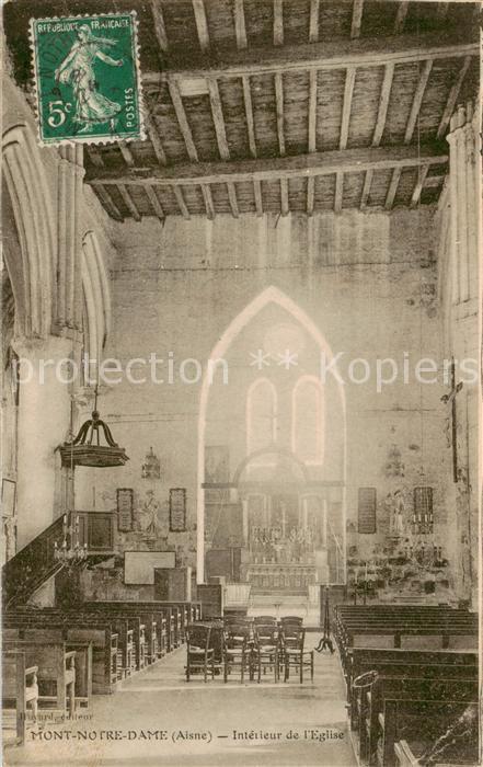 Mont-Notre-Dame 02 Aisne Interieur de l'Eglise
