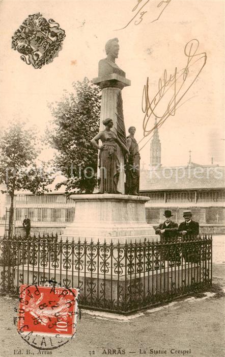 Arras  62 La Statue Crespel
