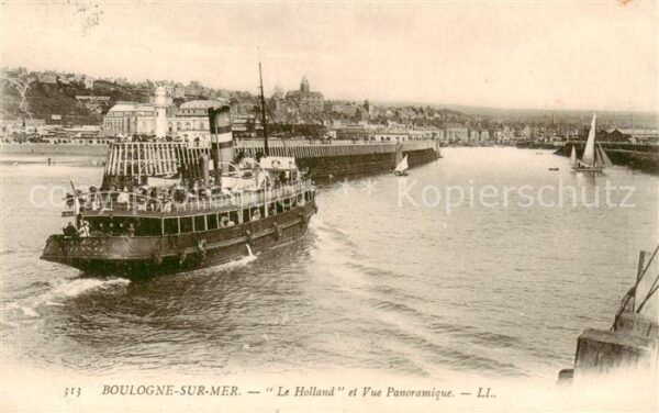 Boulogne 62-sur-Mer Le Holland et Vue panoramique